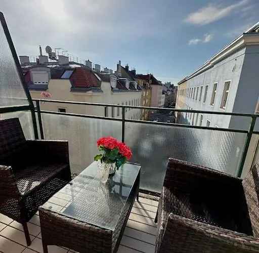 Sunny Balcony City Apartment